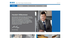 Desktop Screenshot of knappe-vertretung.de
